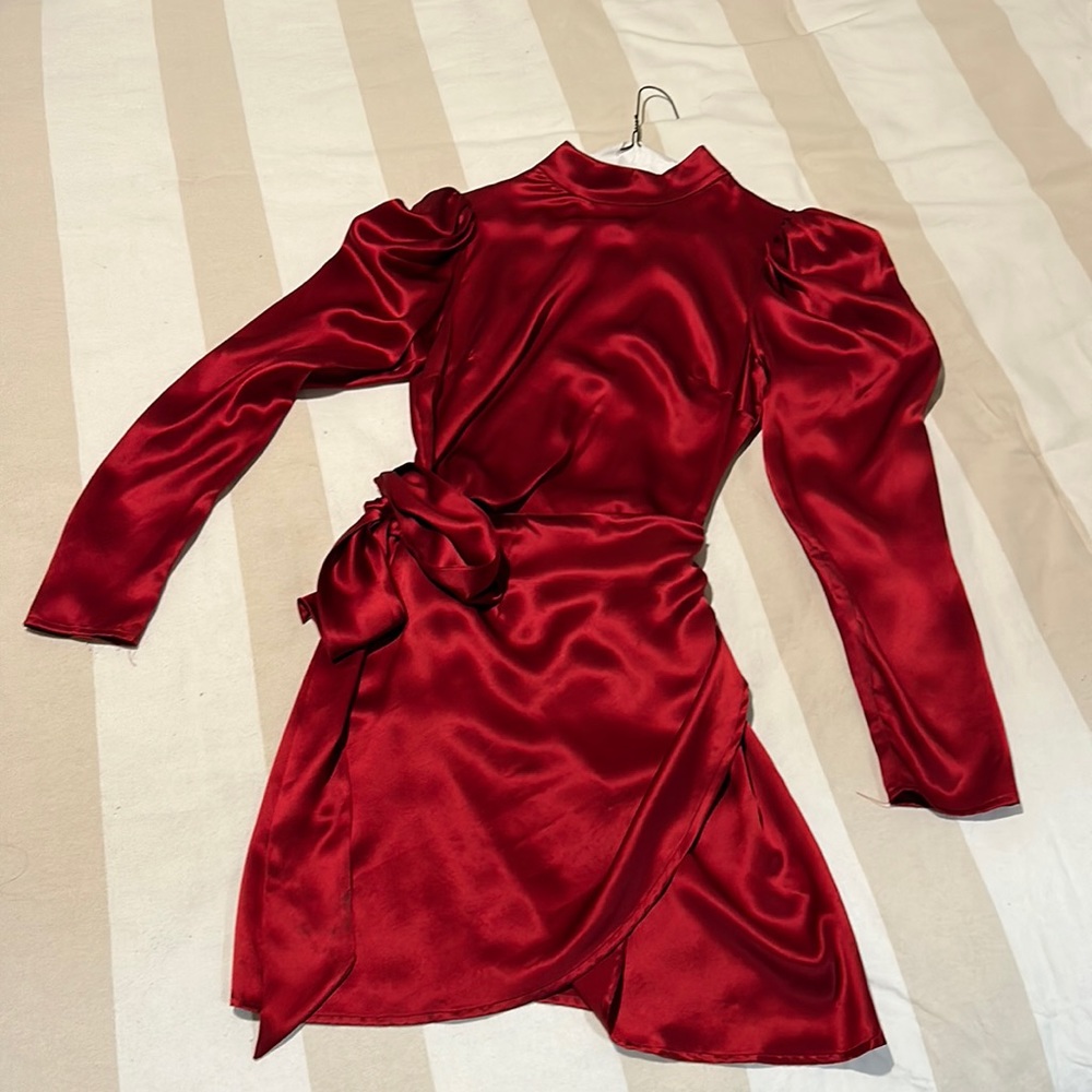 Reformation, Josefine dress, 100% silk dress